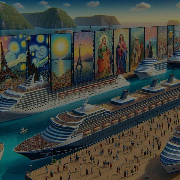 Quelles sont les options de croisière pour les passionnés de peinture impressionniste ?