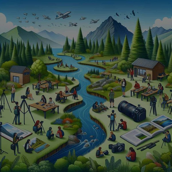 Comment concevoir un atelier de photographie de paysages pour campeurs amateurs?